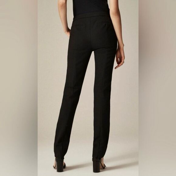 J. Crew Going Out Slim Pant Four Season Stretch Black Size 2 Petite NWT CC460 - Picture 3 of 15
